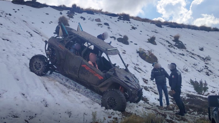 Increíble: así un conductor destruyó el Nevado de Toluca y terminó en la FGR por su irresponsabilidad