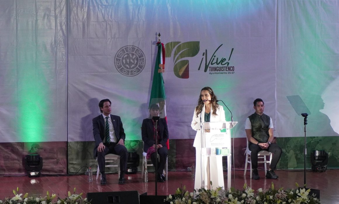 ¡Increíble avance! Cómo Erika Olea revolucionó Tianguistenco en su primer año de gobierno