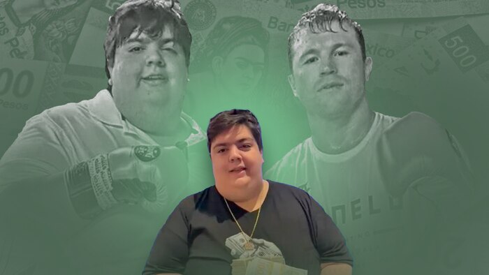 Influencer pierde más dinero tras intentar recuperar inversión ante Canelo Álvarez en una apuesta fallida