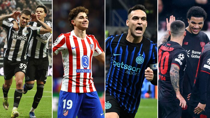 Inter de Milán y Atlético de Madrid debutan en la segunda jornada de los playoffs de Champions League