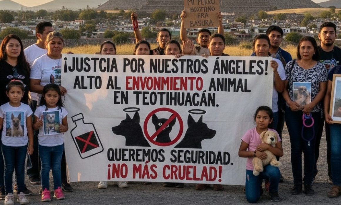 Investigan envenenamiento de perros en Teotihuacán y vecinos exigen acciones inmediatas