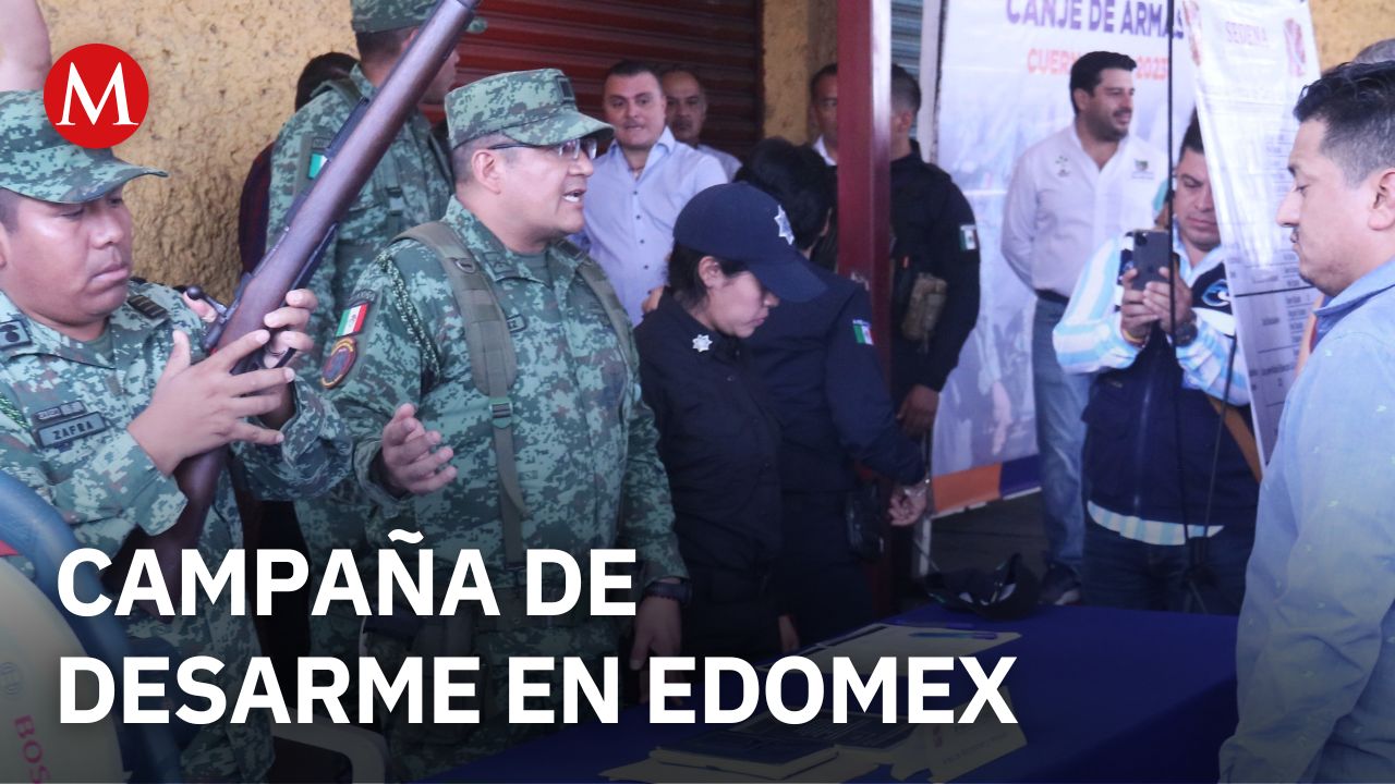 ¿La Gran Estrategia de Seguridad en Edomex? La Campaña de Canje de Armas 2025 que Está Transformando su Panorama