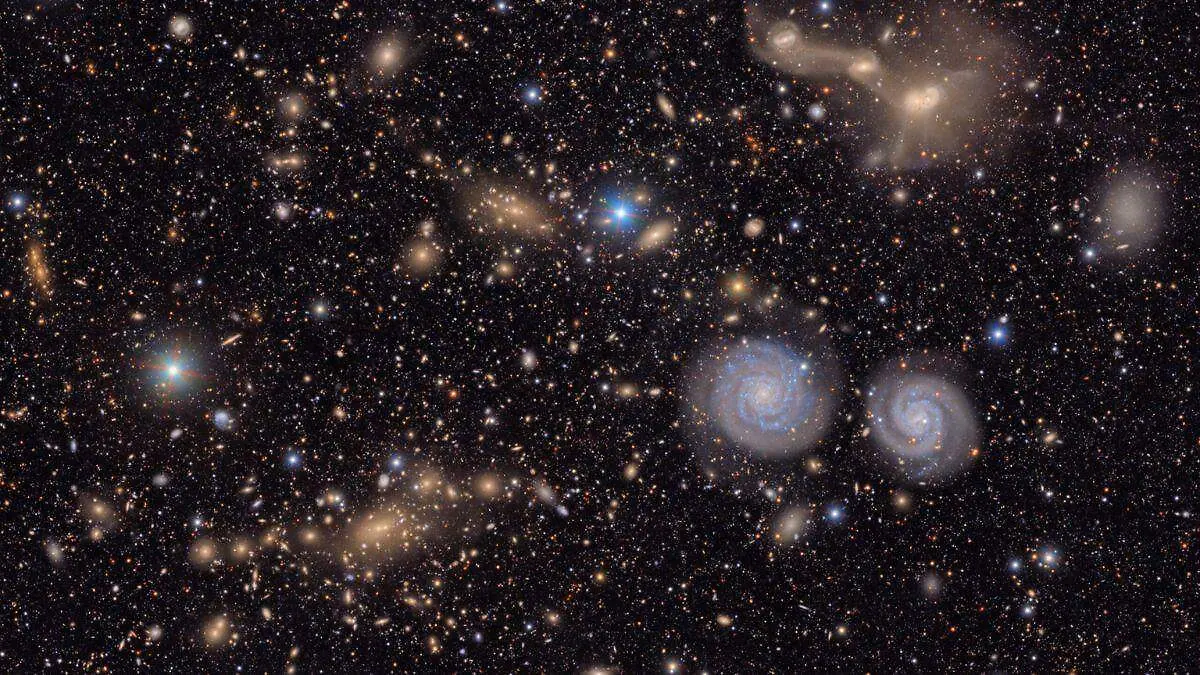 ¿La mayor estructura del universo? Descubre cómo 14 galaxias forman un enigma cósmico
