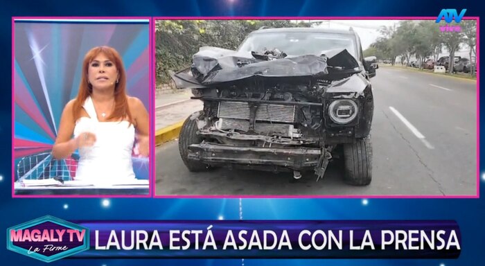 Laura Spoya denuncia falta de empatía de la prensa tras accidente y Magaly Medina le responde con crítica