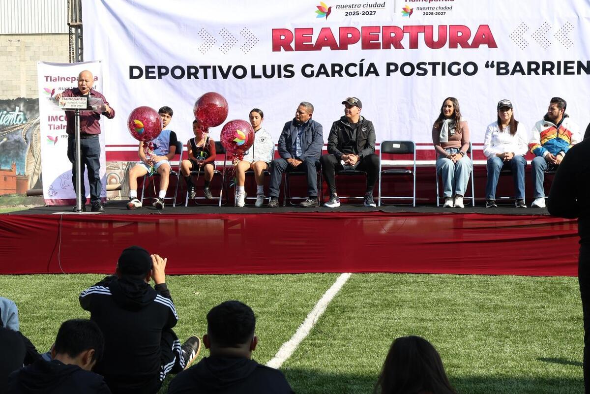 ¿Listo para cambiarle el nombre? Reabre el deportivo 'Luis García Postigo' en Tlalnepantla con convocatoria abierta para definir su nueva identidad