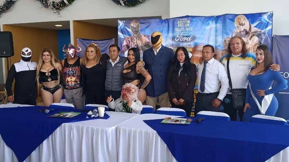 ¿Listo para una noche épica? Tinieblas Jr. y Alushe en una función que sacudirá Toluca
