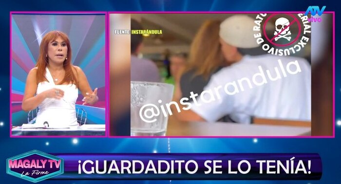 Magaly Medina critica a Brian Rullan por visita a Laura Spoya y lo vincula con imágenes de cercanía con otro joven