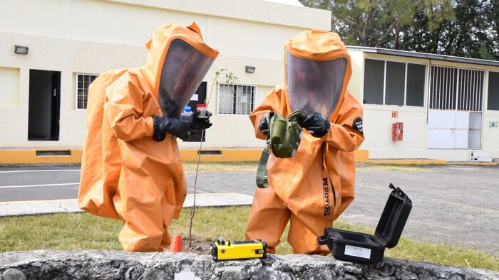 Marina de México capacita a personal para enfrentar amenazas químicas, nucleares y biológicas durante el Mundial 2026