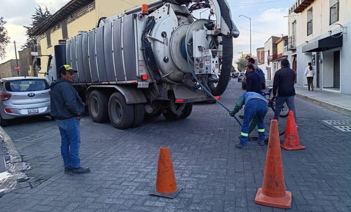 Metepec ejecuta obras preventivas para mitigar afectaciones por temporada de lluvias en edomex