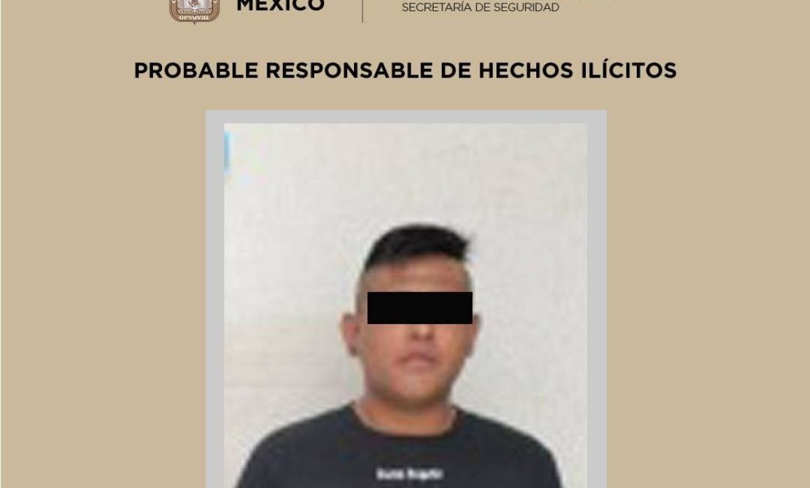 Operativo Blindaje detiene en Nicolás Romero a hombre por narcomenudeo