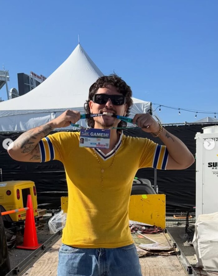 Patricio Quiñones destaca en el Super Bowl 2026 junto a Bad Bunny y comparte su mejor día de carrera