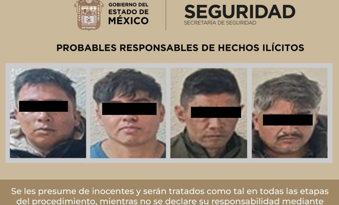 ¡Policía Estatal desmantela banda armada en Valle de Chalco tras brutal asalto!
