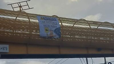 Preocupación entre vecinos de la autopista México-Puebla por cambio en circulación de las laterales