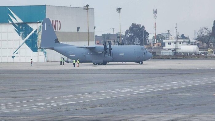 ¿Qué hacía una aeronave militar de EE.UU. en Toluca? La verdad detrás de la visita