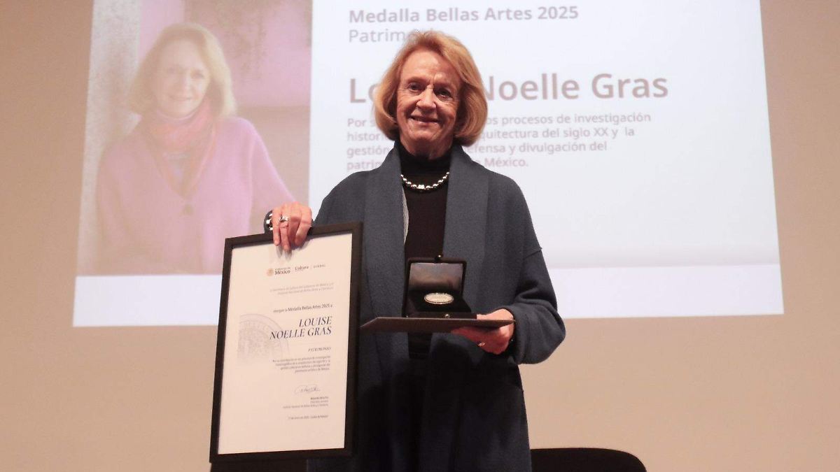¿Qué hay detrás de la Medalla Bellas Artes 2025 en Patrimonio? La historia de Louise Noelle Gras