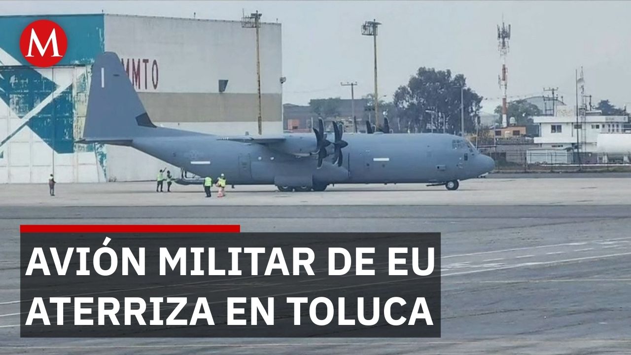 ¿Qué ocultaba el aterrizaje sorpresa del avión militar en Toluca? La polémica en aumento