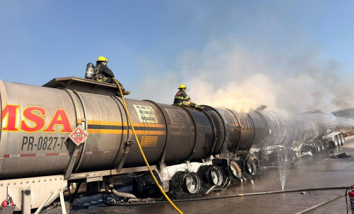 ¿Qué pasó en Axapusco? El incendio de una pipa de diésel y la gran pregunta sin respuesta