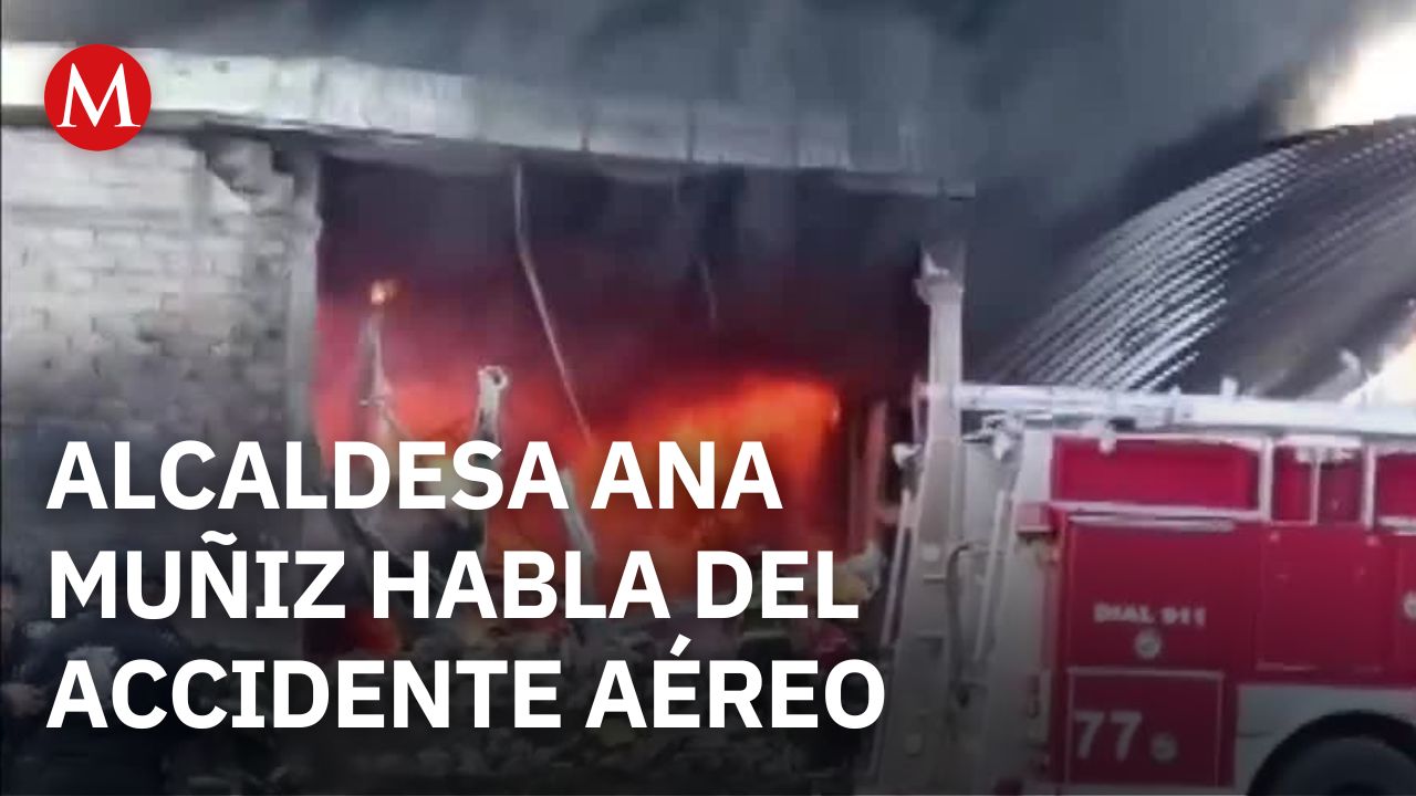 ¿Qué pasó realmente con la avioneta en Toluca? La alcaldesa de San Mateo Atenco revela los detalles