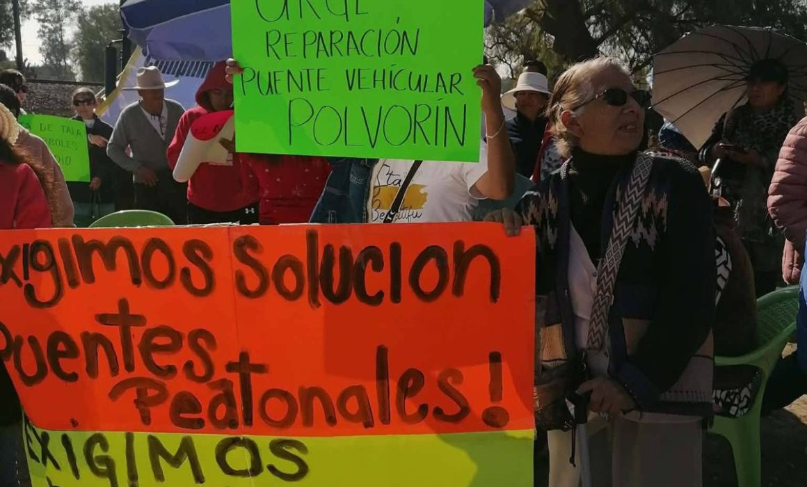 ¿Qué revela la protesta en Teoloyucan? La maquinaria del Tren Suburbano retenida y sus oscuros motivos