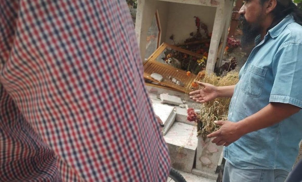 ¿Qué secretos se esconden tras la ola de vandalismo en el panteón de Zinacantepec?