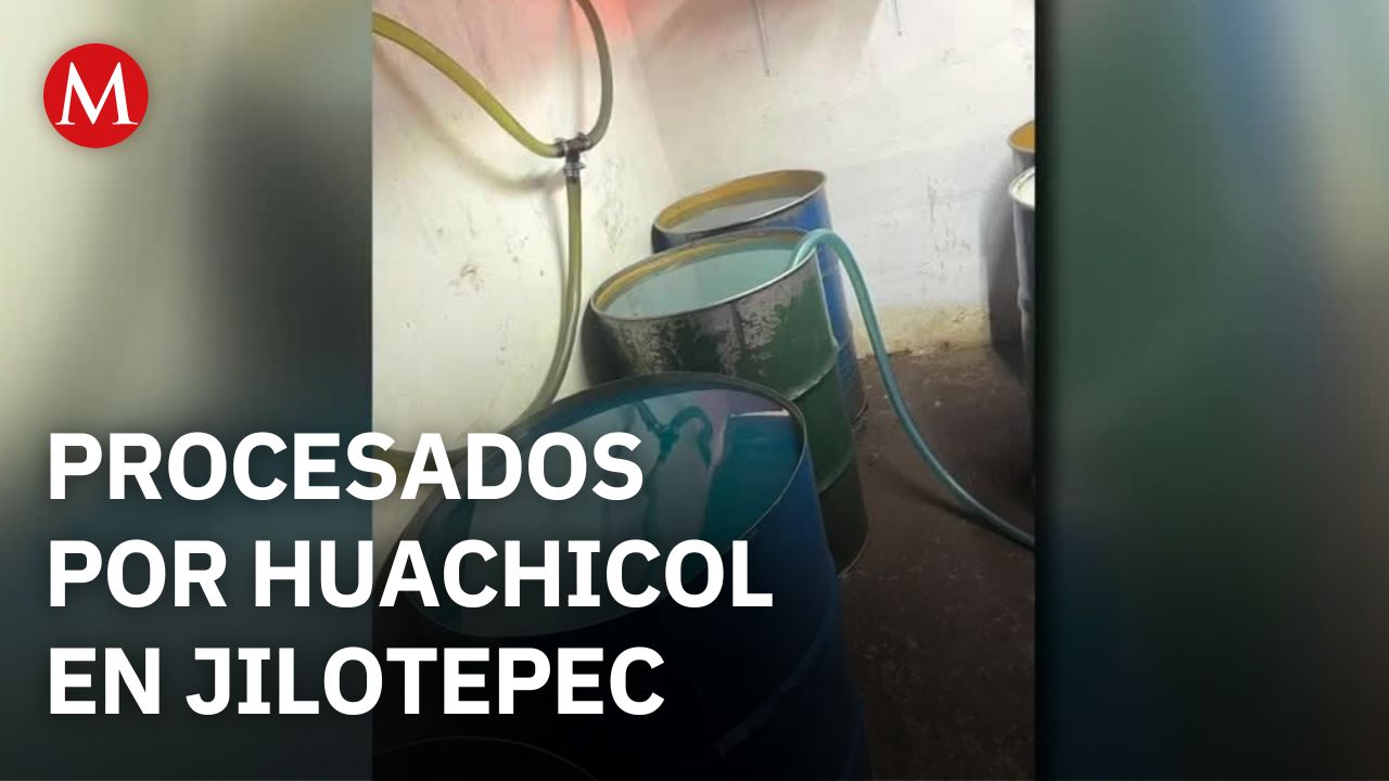 ¡Redada en Jilotepec! Estos dos hombres estaban conectados a la red de huachicol en el Estado de México