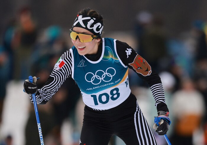 Regina Martínez hace historia en Milano-Cortina 2026 con su primera participación olímpica en esquí de fondo