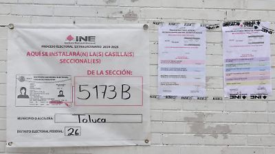 Retrasos en el cómputo del INE Edomex por condiciones climáticas y otros incidentes