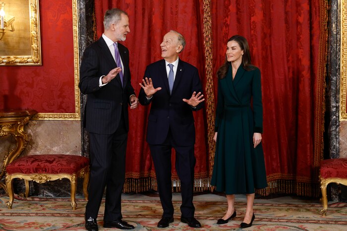 Reyes de España y Portugal refuerzan la amistad bilateral en acto en el Palacio Real