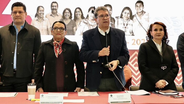 Rosa Icela Rodríguez solicita a diputados de Morena respaldar reforma electoral y reducir jornada laboral en México