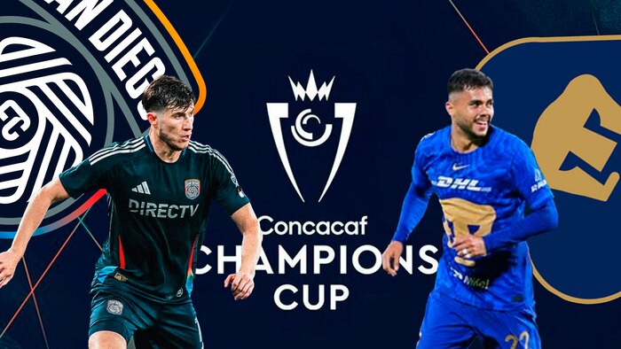 San Diego FC recibe a Pumas en los dieciseisavos de final de la CONCACAF Champions Cup
