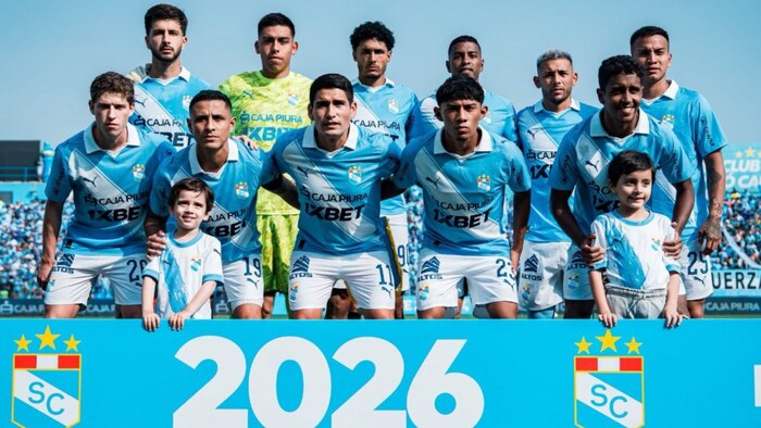 Sporting Cristal inicia su participación en el Torneo Apertura 2026 contra Deportivo Garcilaso el domingo 1 de febrero