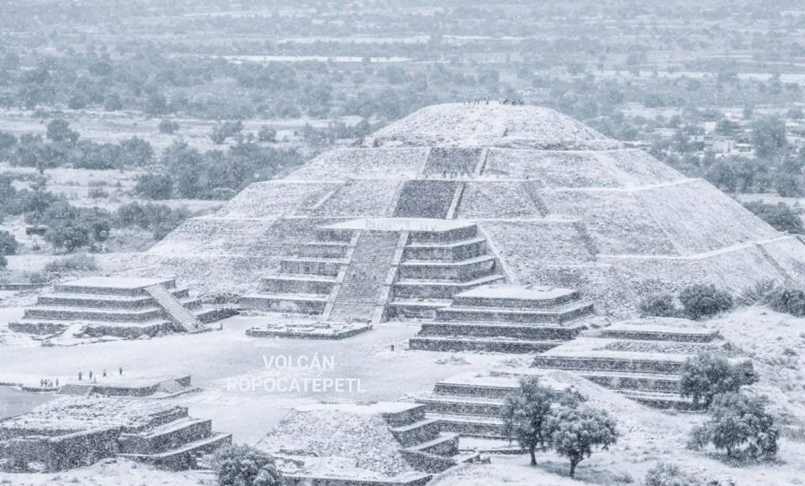 ¿Susto o presagio? La misteriosa granizada en Teotihuacán y su supuesto mensaje del más allá