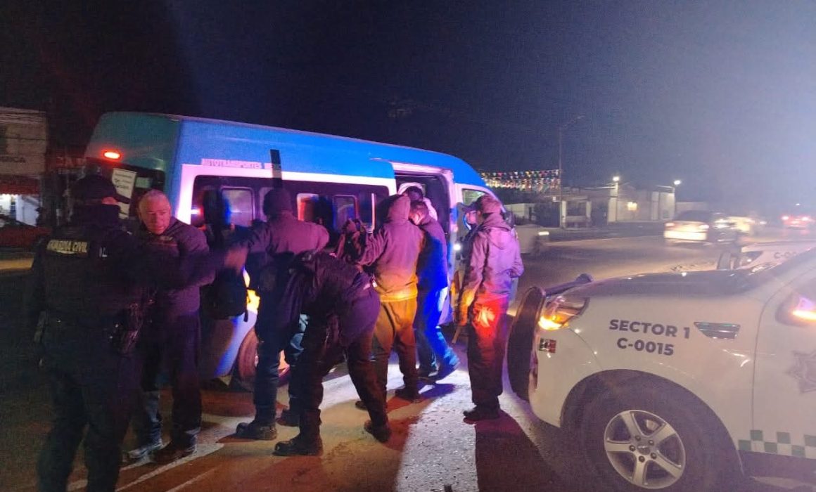 Tecámac registra una reducción del 29% en robos a transporte público durante su primer año de gestión