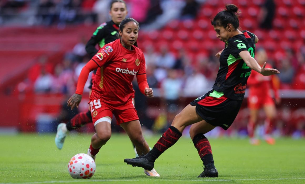 Toluca Femenil supera a Juárez con remontada en el Estadio Nemesio Díez