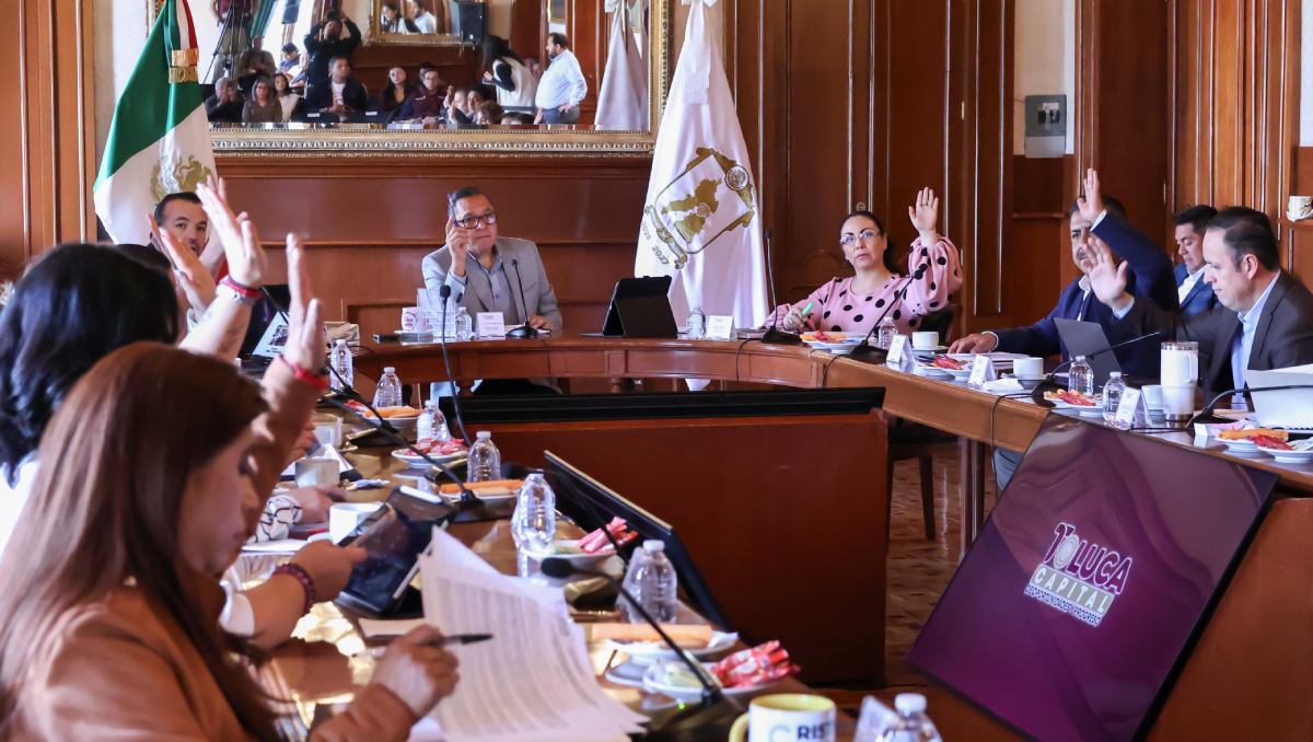 Toluca aprueba presupuesto de 5,779 millones de pesos para 2026 con enfoque en seguridad y servicios públicos