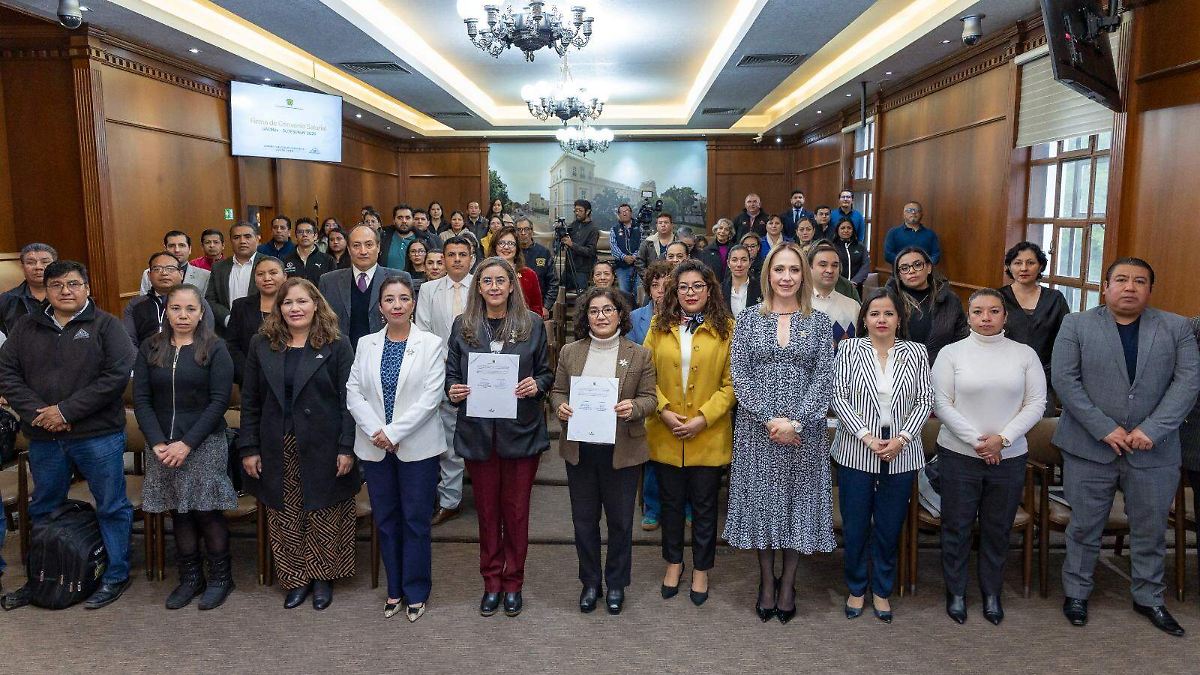 UAEMEX aprueba incremento salarial del 4% para personal sindicalizado y mejora de prestaciones