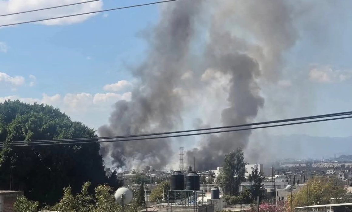 ¿Un incendio en Nezahualcóyotl que asustó a todos y aún no tiene explicación?