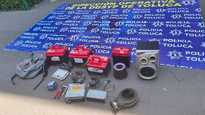 Venta de autopartes en Tlapaltitlán sigue operando con normalidad tras operativo policial