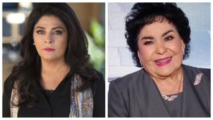 Victoria Ruffo condena las acusaciones contra Carmen Salinas en el podcast de Saskia Niño de Rivera
