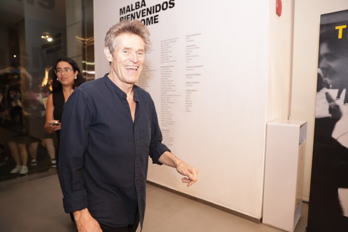 Willem Dafoe presenta en el Malba la película independiente 'The Souffleur' en Buenos Aires
